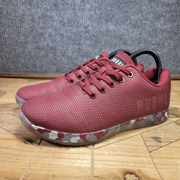 🔥 NoBull Low Superfabric Trainer Cabernet Red Mens Size 7.5 / Womens Size 9 - Picture 2 of 11